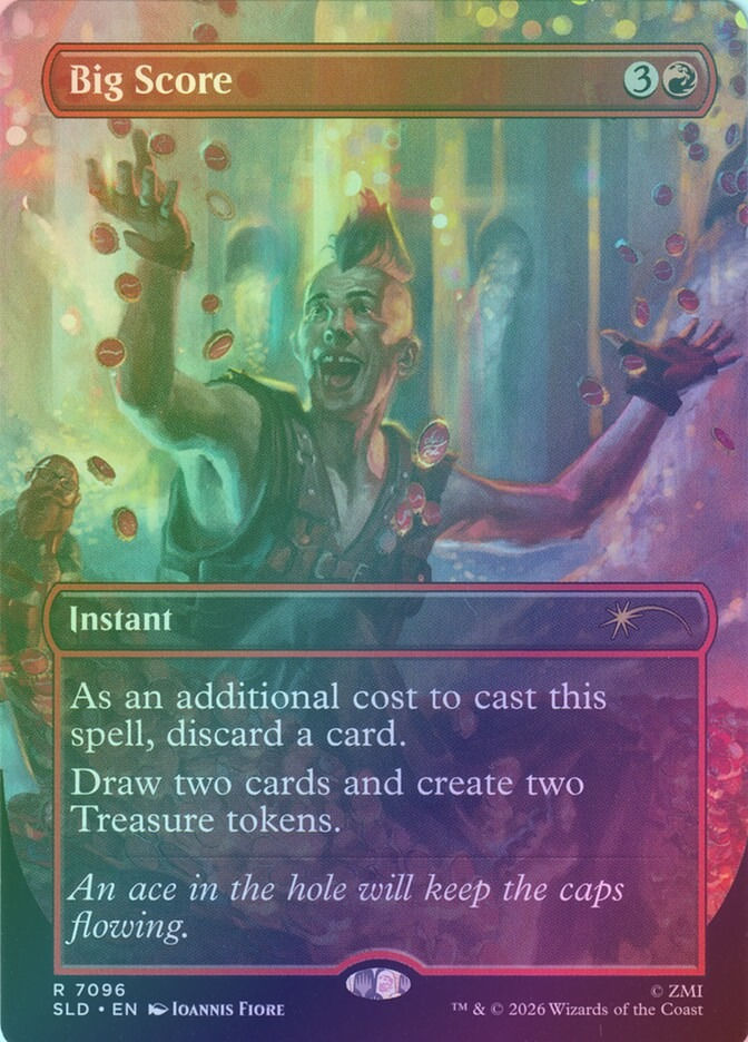 Big Score (SLD) (7096) / Borderless / Foil