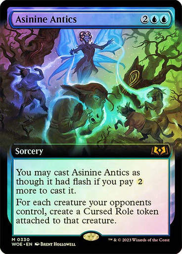 Asinine Antics (woe) / Extended Art Foil