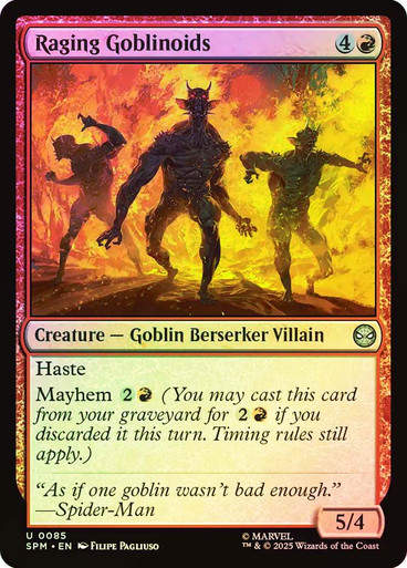 Raging Goblinoids (SPM) (85) / Foil