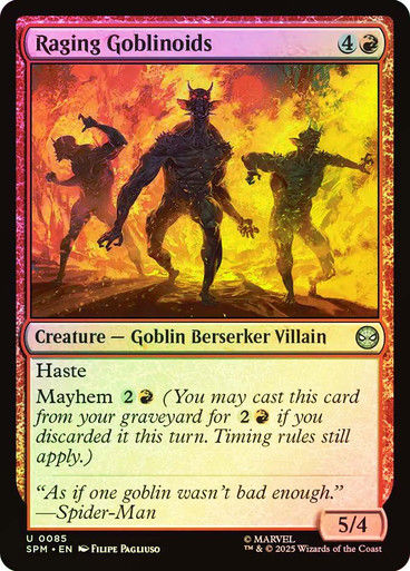 Raging Goblinoids (SPM) (85) / Foil