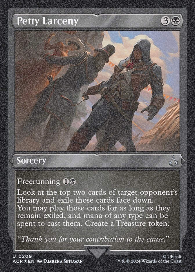 Petty Larceny (ACR) (209) / Foil Etched