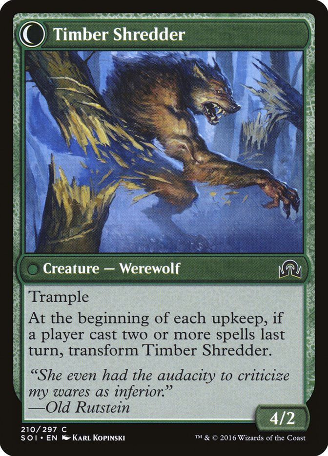 Hinterland Logger // Timber Shredder (SOI) (210) — cara 2 de 2