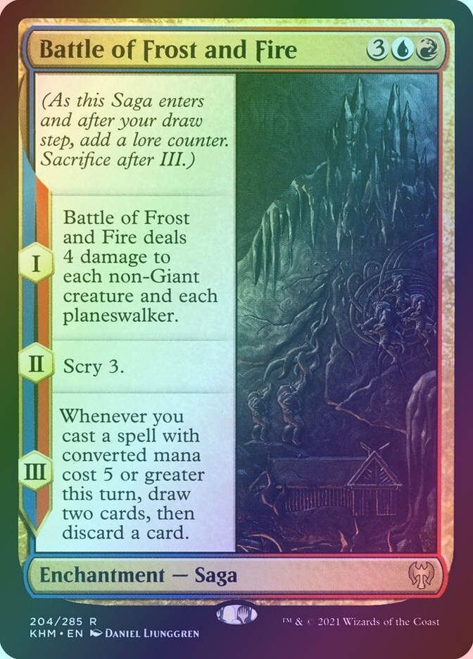 Battle of Frost and Fire (KHM) (204) / Foil