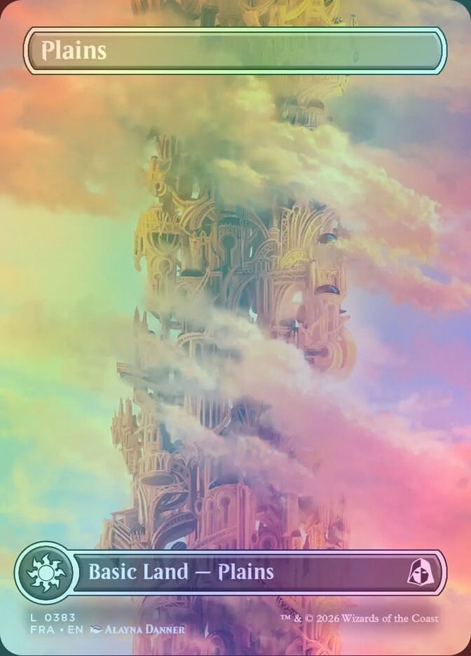 Plains (FRA) (383) / Borderless / Foil