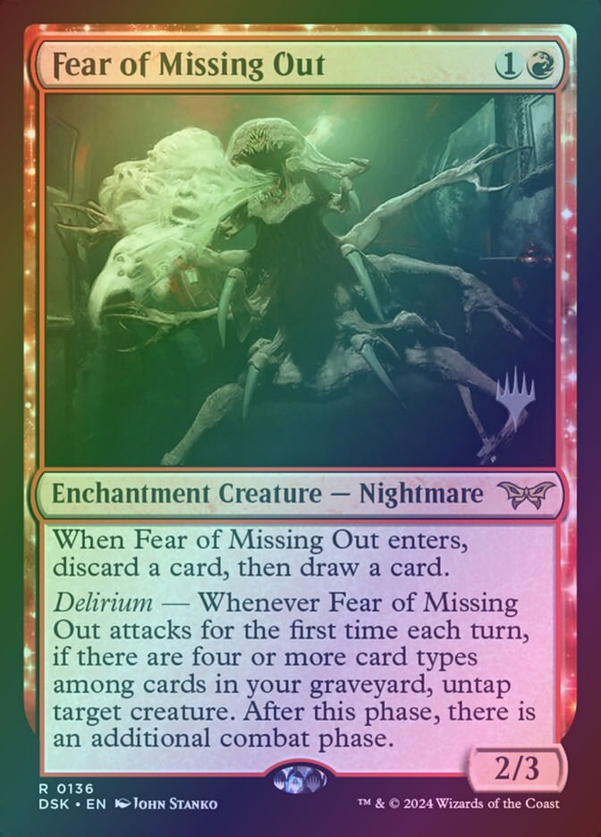 Fear of Missing Out (PDSK) (136p) / Foil