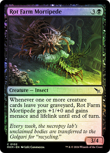 Rot Farm Mortipede (mkm) (102) / Foil
