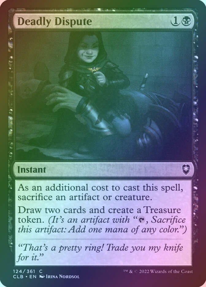 Deadly Dispute (CLB) (124) / Foil