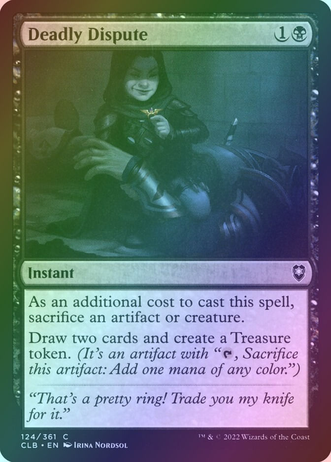Deadly Dispute (CLB) (124) / Foil