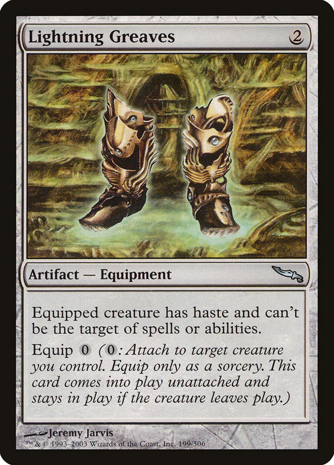 Lightning Greaves (MRD) (199)