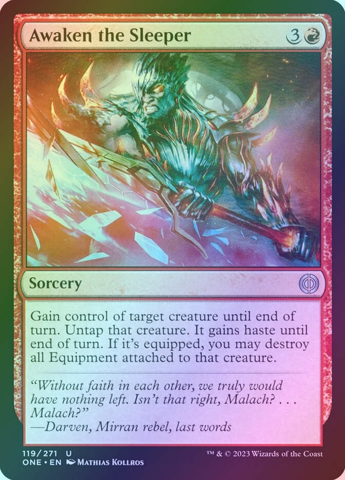 Awaken the Sleeper (ONE) (119) / Foil