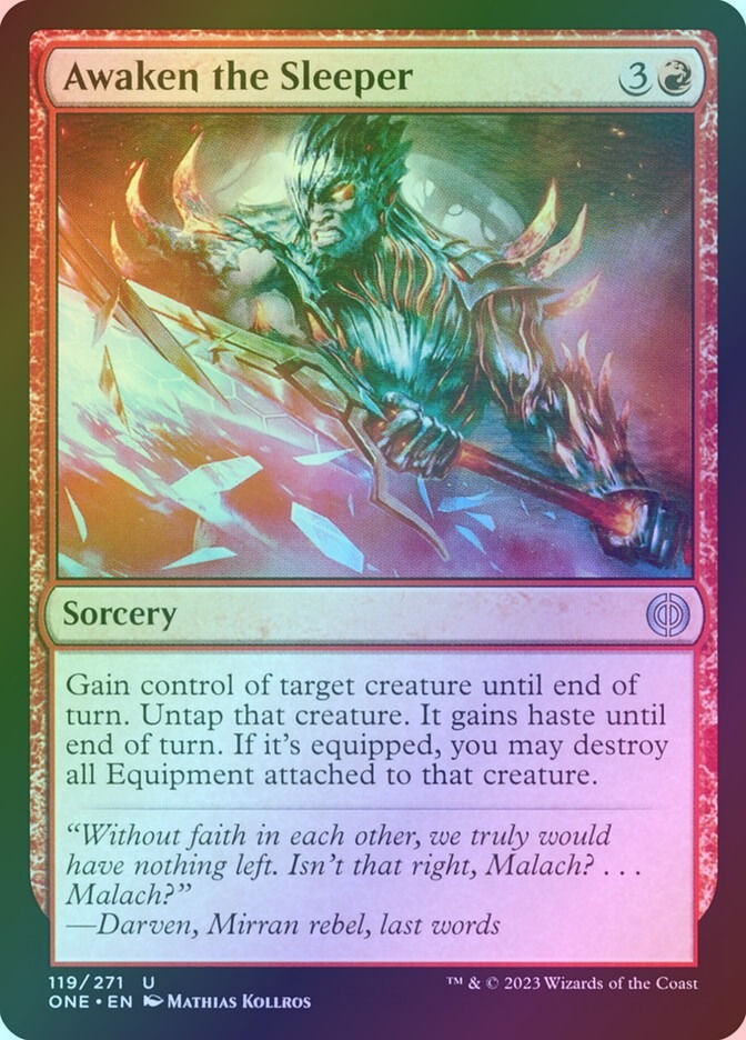 Awaken the Sleeper (ONE) (119) / Foil