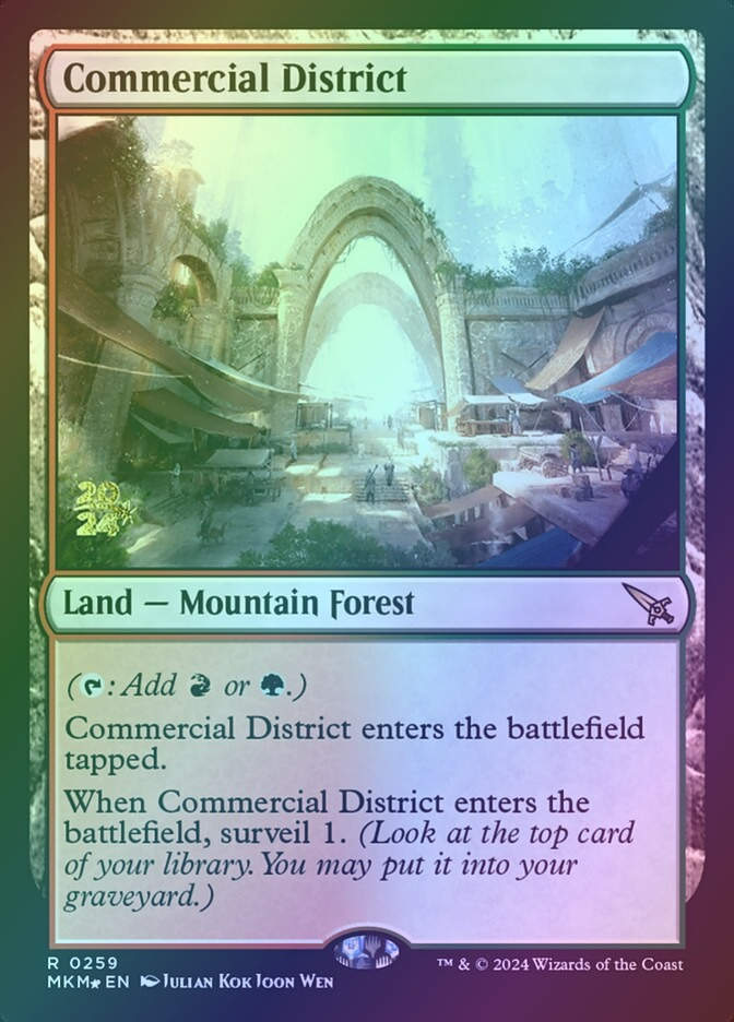 Commercial District (PMKM) (259s) / Foil
