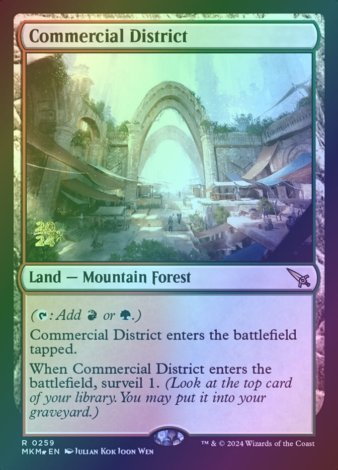 Commercial District (PMKM) (259s) / Foil
