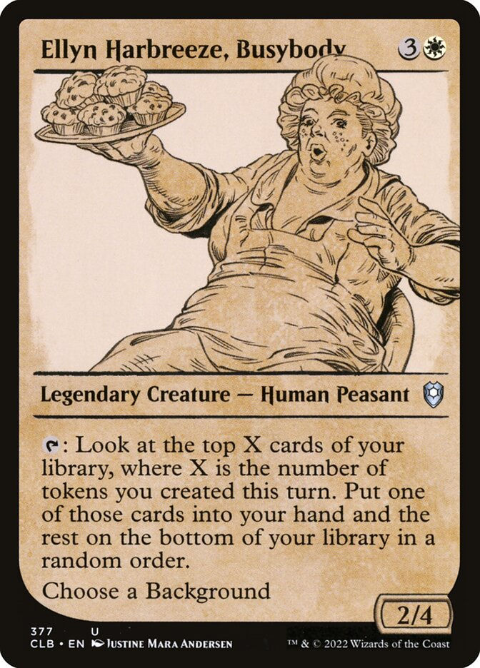 Ellyn Harbreeze, Busybody (CLB) (377) / Showcase