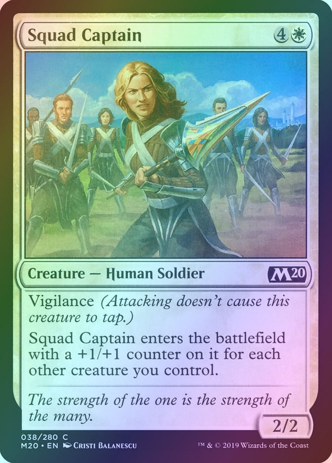 Squad Captain (M20) (38) / Foil