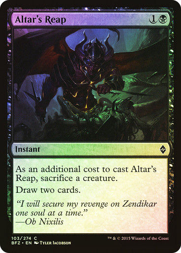 Altar's Reap (BFZ) (103) / Foil