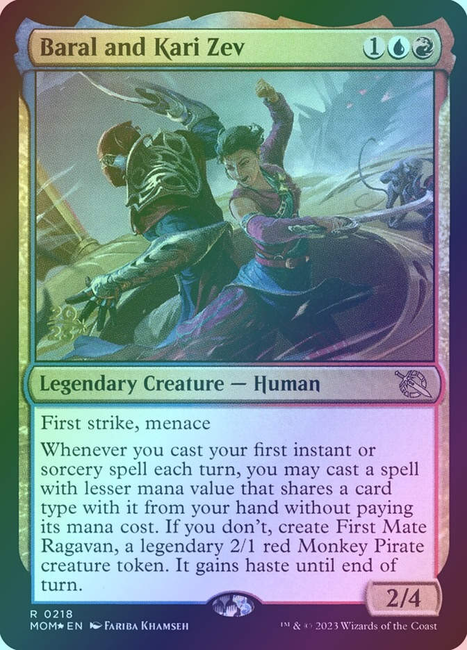 Baral and Kari Zev (PMOM) (218s) / Foil