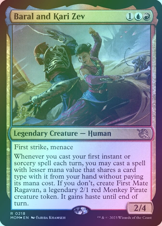 Baral and Kari Zev (PMOM) (218s) / Foil