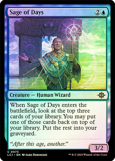 Sage of Days (lci) / Foil