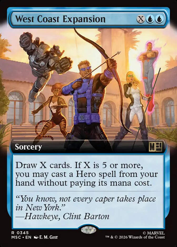 West Coast Expansion (MSC) (345) / Extended Art