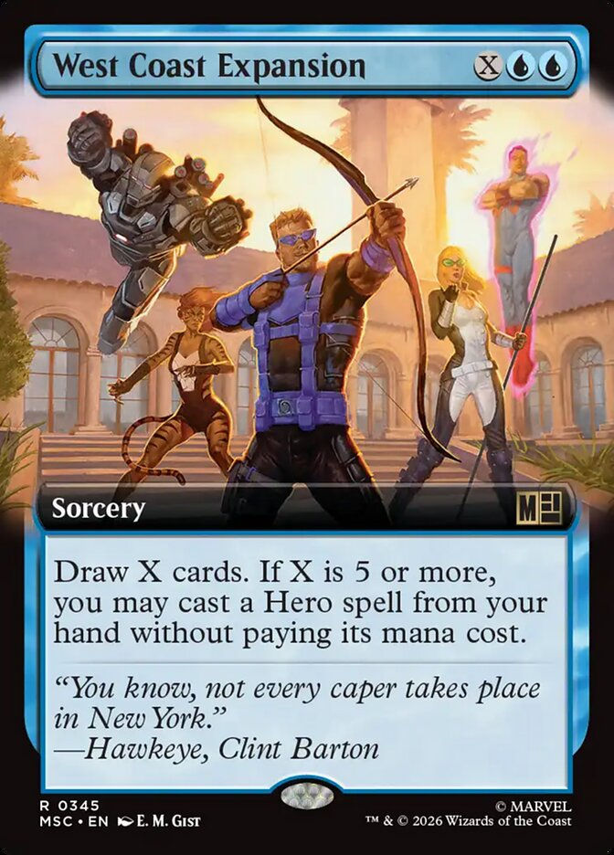 West Coast Expansion (MSC) (345) / Extended Art