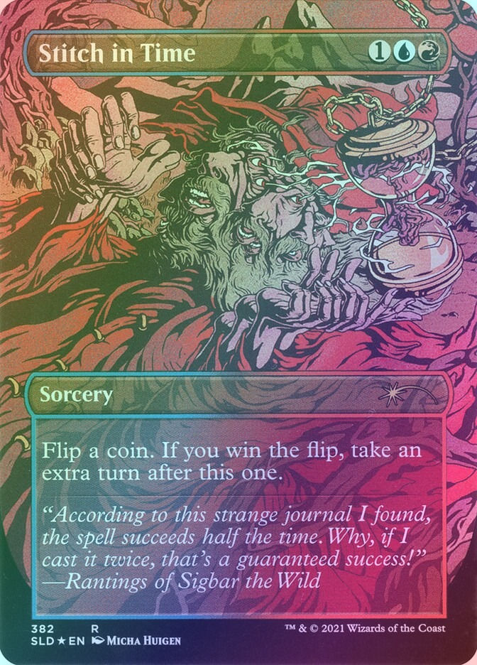 Stitch in Time // Stitch in Time (SLD) (382) / Borderless / Foil — cara 2 de 2