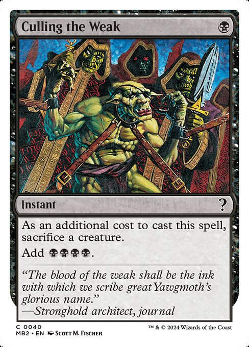 Culling the Weak (MB2) (40)