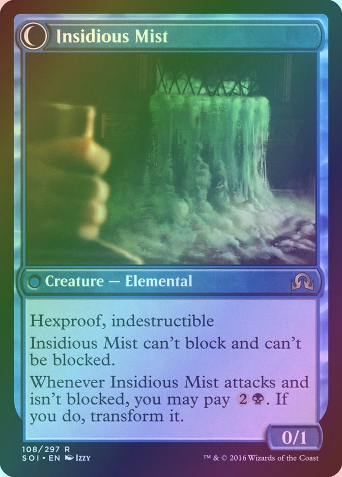 Elusive Tormentor // Insidious Mist (SOI) (108) / Foil — cara 2 de 2