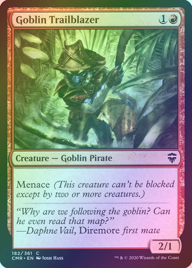 Goblin Trailblazer (CMR) (182) / Foil