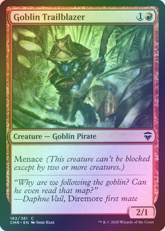 Goblin Trailblazer (CMR) (182) / Foil