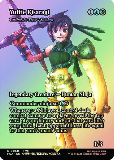 Yuriko, the Tiger's Shadow (FCA) (60) / Borderless / Foil