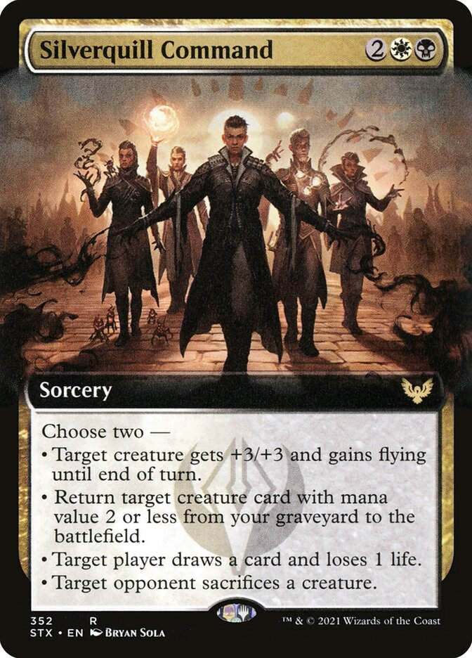 Silverquill Command (STX) (352) / Extended Art