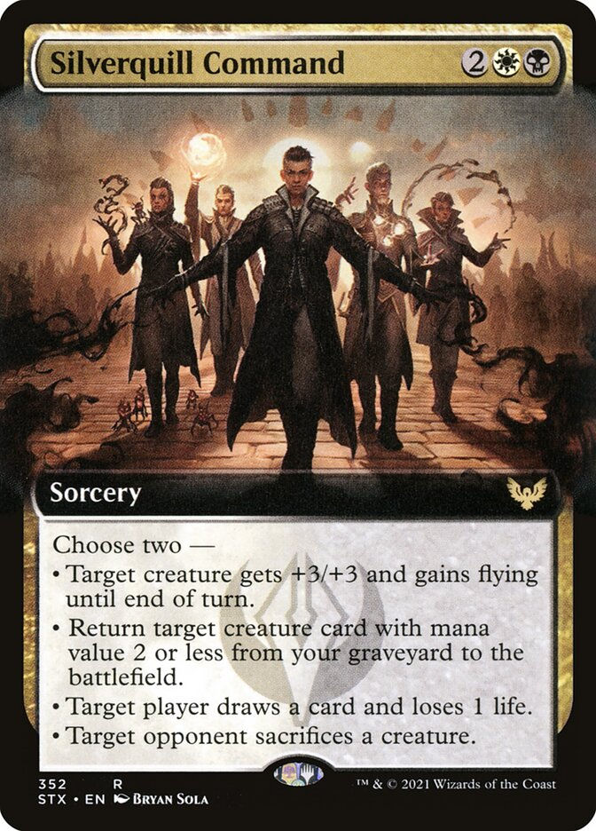 Silverquill Command (STX) (352) / Extended Art