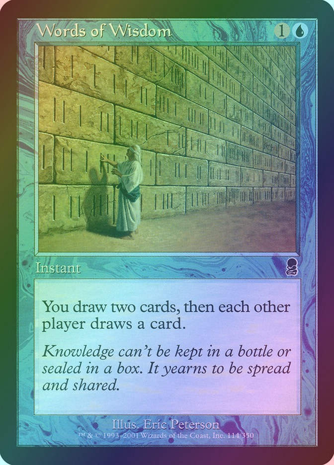 Words of Wisdom (ODY) (114) / Foil
