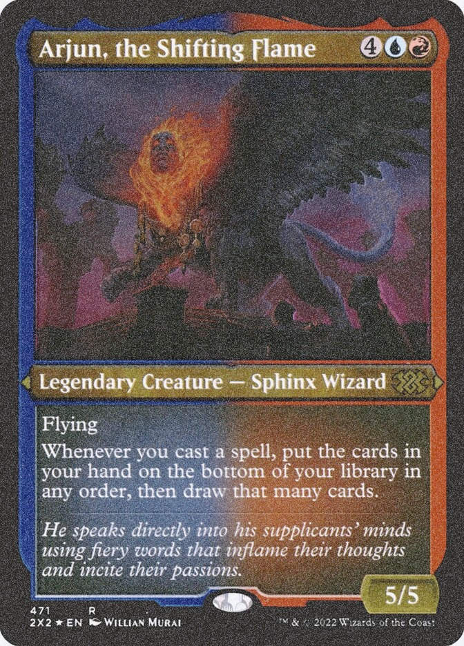 Arjun, the Shifting Flame (2X2) (471) / Foil Etched