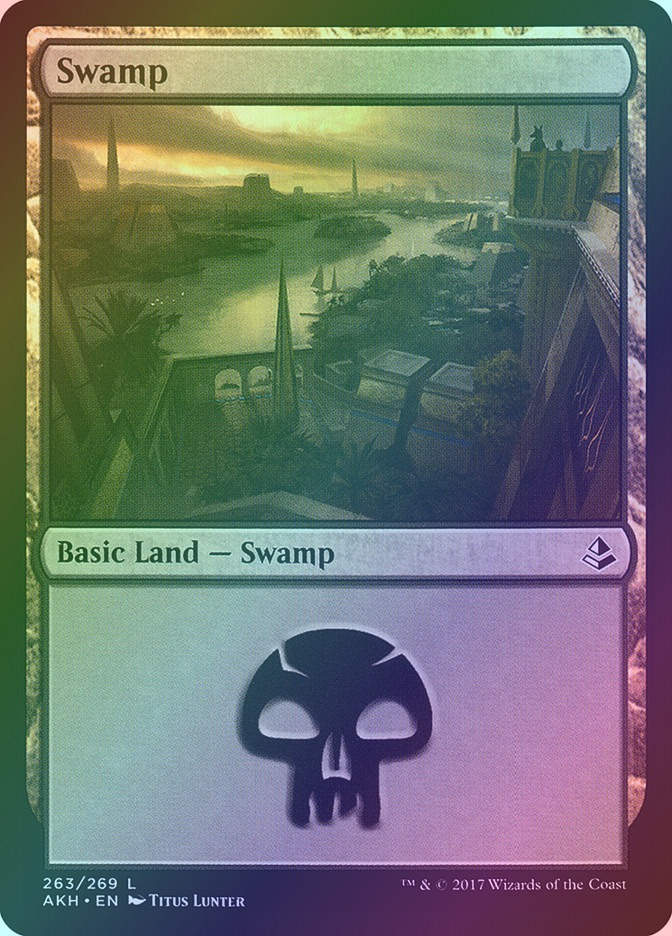 Swamp (AKH) (263) / Foil