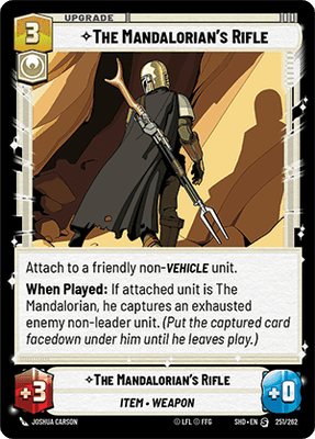 The Mandalorian's Rifle (SHD_#251/262)