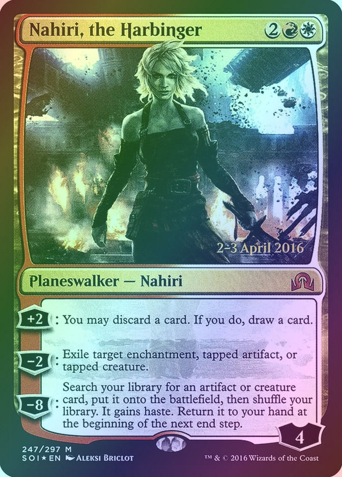 Nahiri, the Harbinger (PSOI) (247s) / Foil