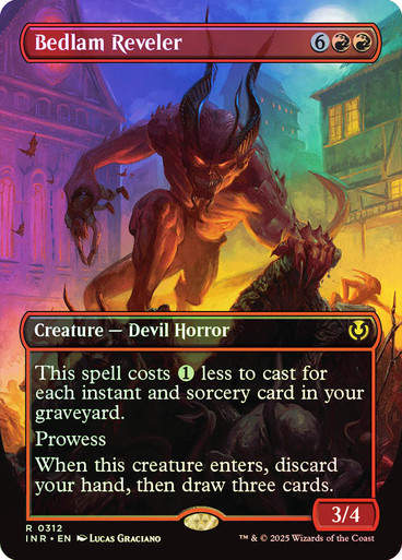 Bedlam Reveler (INR) (312) / Foil / Borderless