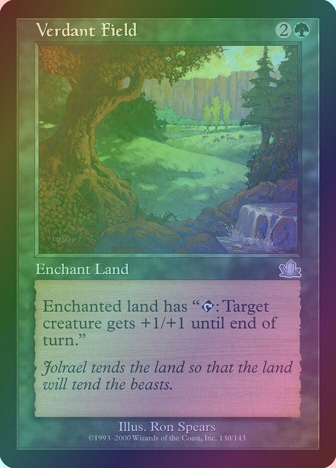 Verdant Field (PCY) (130) / Foil