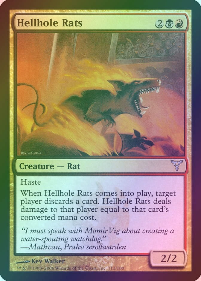 Hellhole Rats (DIS) (113) / Foil