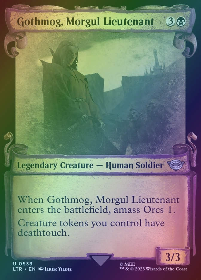 Gothmog, Morgul Lieutenant (LTR) (538) / Showcase / Foil
