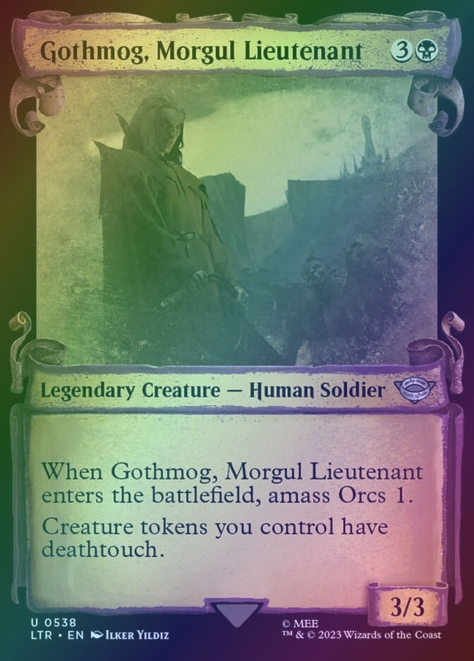 Gothmog, Morgul Lieutenant (LTR) (538) / Showcase / Foil