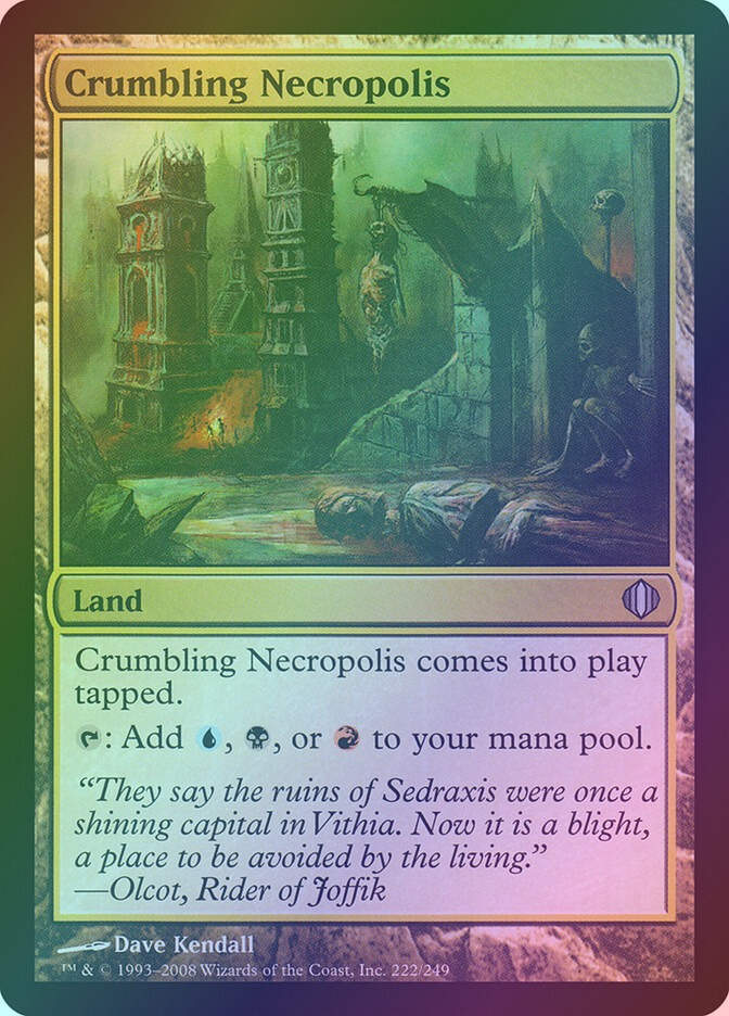 Crumbling Necropolis (ALA) (222) / Foil