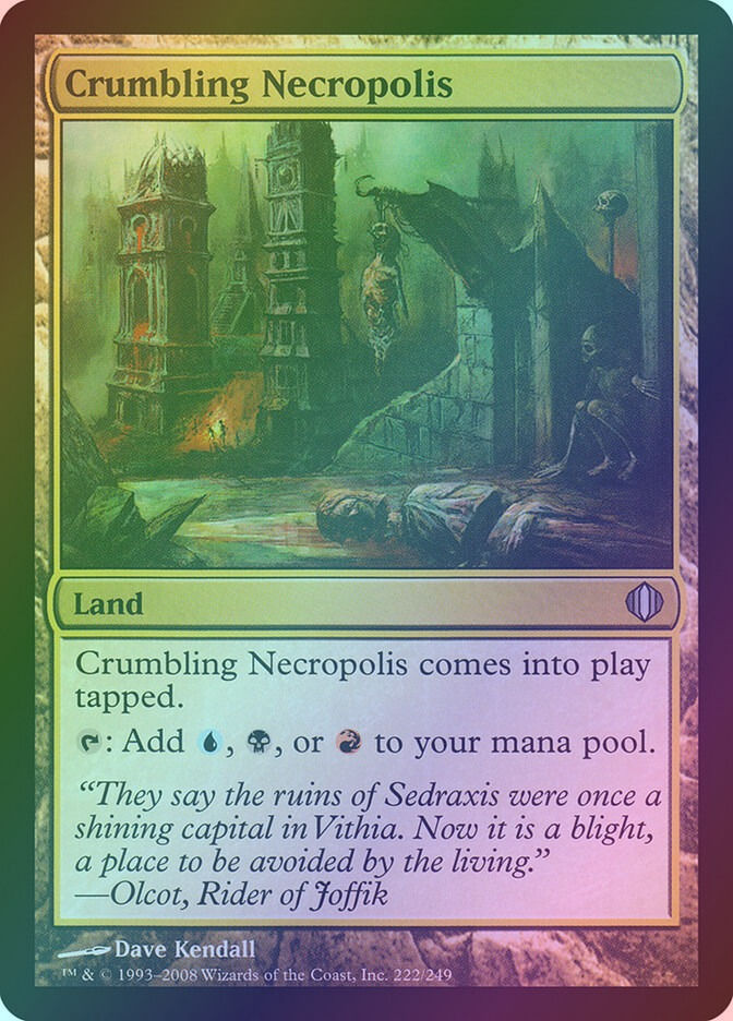 Crumbling Necropolis (ALA) (222) / Foil