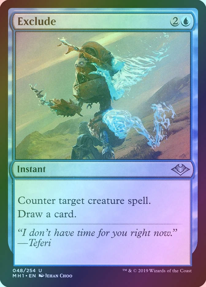 Exclude (MH1) (48) / Foil