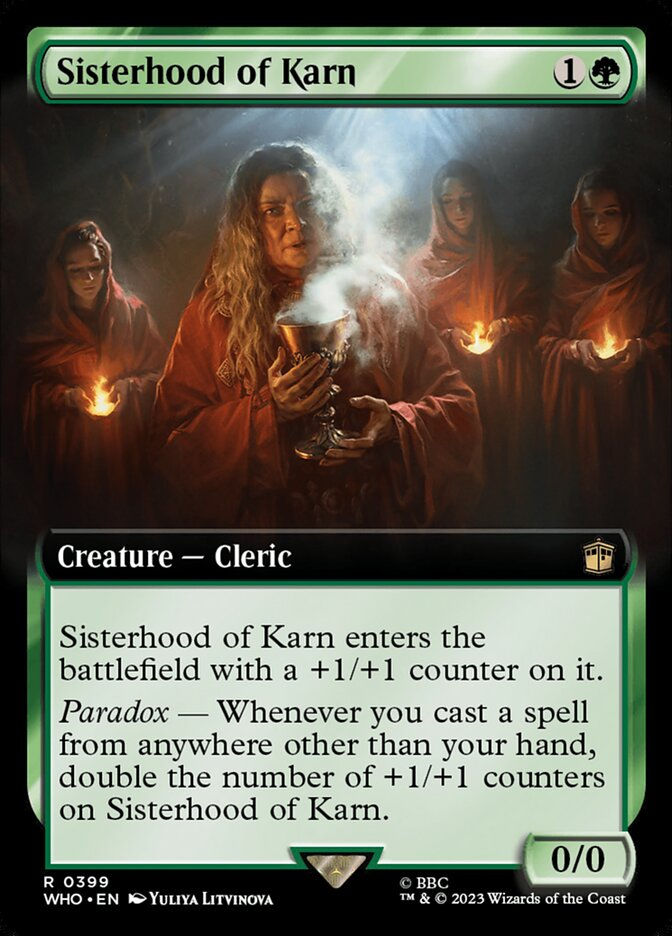 Sisterhood of Karn (WHO) (399) / Extended Art