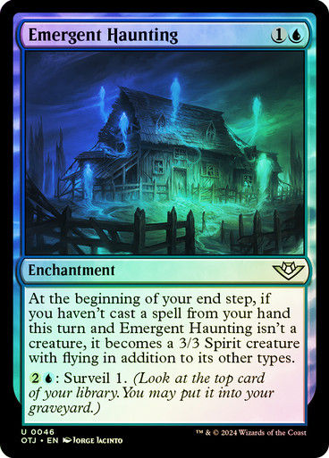 Emergent Haunting (otj) (46) / Foil