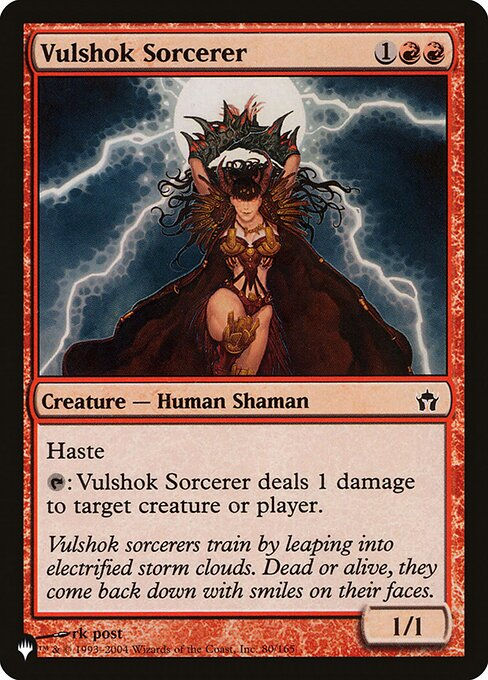 Vulshok Sorcerer (PLST) (5DN-80)