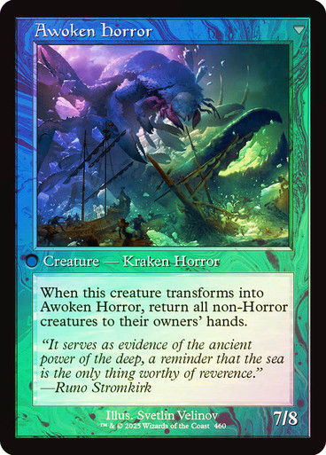Thing in the Ice // Awoken Horror (INR) (460) / Foil Retro — cara 2 de 2